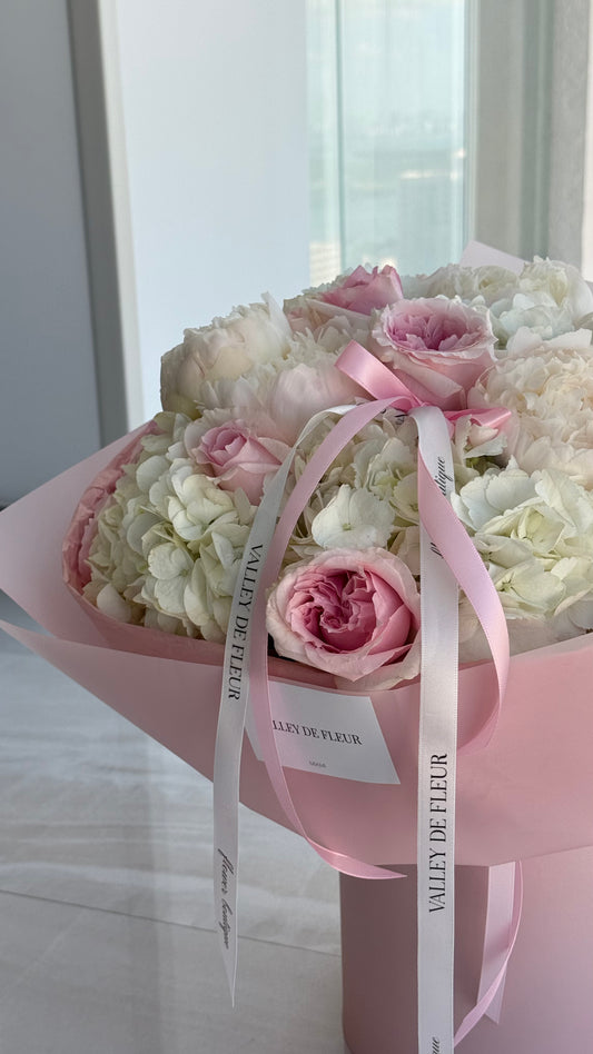 Summer Garden – Hydrangeas, Garden Roses & Peonies