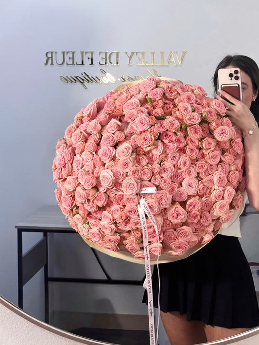 #14 Autumn vibe / Pink Spray roses