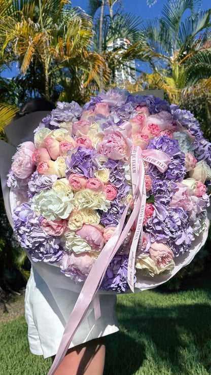 #59 Lavender Cloud XL – Garden Roses, Hydrangeas & Peonies