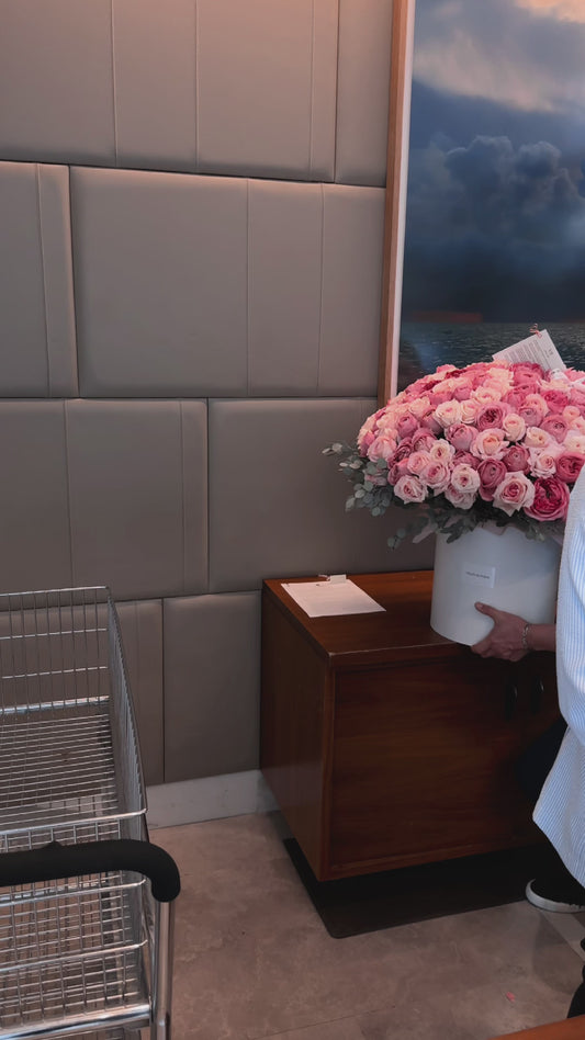 #46 Rose Royal – XL Garden Rose Arrangement