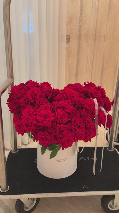 #122 Красные сердечки