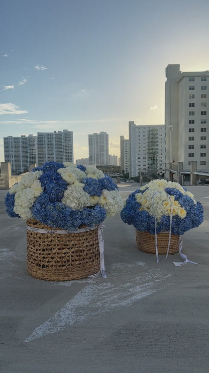 #51 Ocean Power – дизайнерские подарочные корзины XL и L